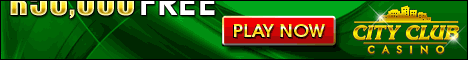 Get R56 000.00 woth of bonuses in 12 months at City Club Casino