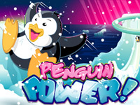 Time for some slippery when wet FUN with Penguin Power slots game.
