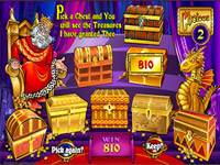 Screenshot of King Cashalot video slot